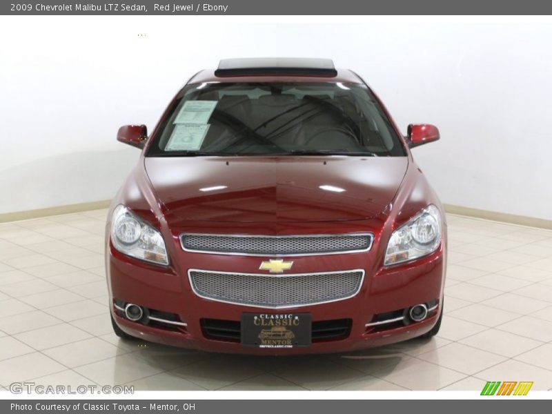 Red Jewel / Ebony 2009 Chevrolet Malibu LTZ Sedan