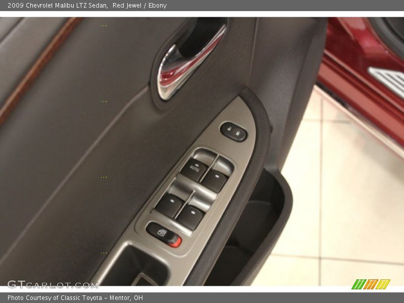 Red Jewel / Ebony 2009 Chevrolet Malibu LTZ Sedan