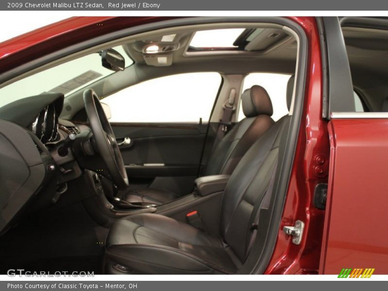 Red Jewel / Ebony 2009 Chevrolet Malibu LTZ Sedan