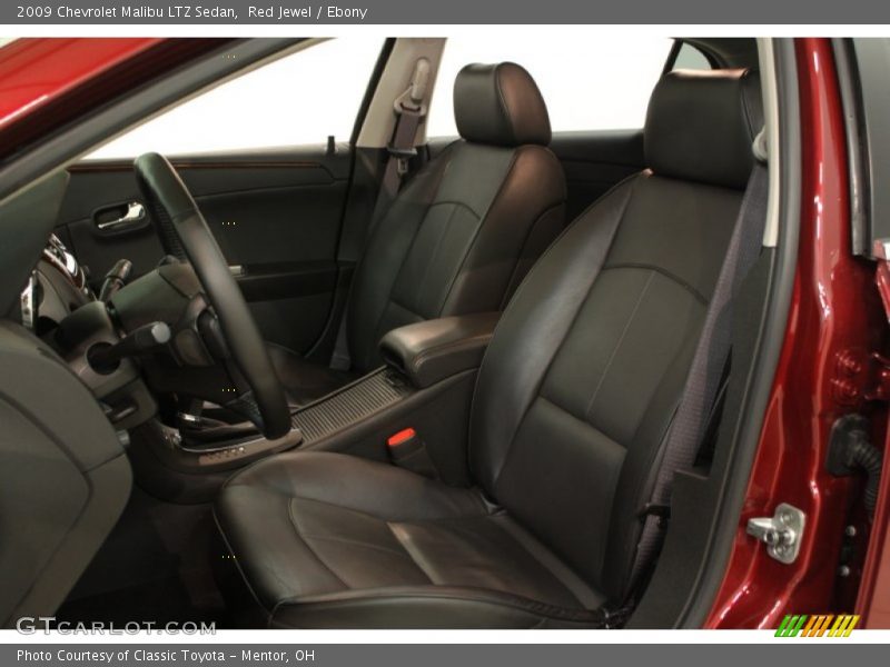 Red Jewel / Ebony 2009 Chevrolet Malibu LTZ Sedan