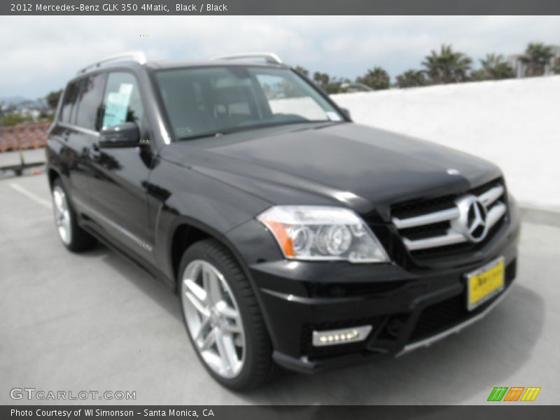 Black / Black 2012 Mercedes-Benz GLK 350 4Matic