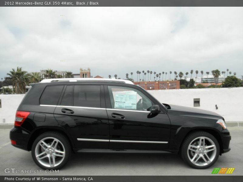 Black / Black 2012 Mercedes-Benz GLK 350 4Matic