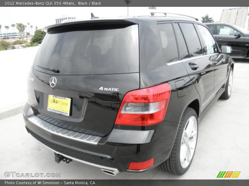 Black / Black 2012 Mercedes-Benz GLK 350 4Matic