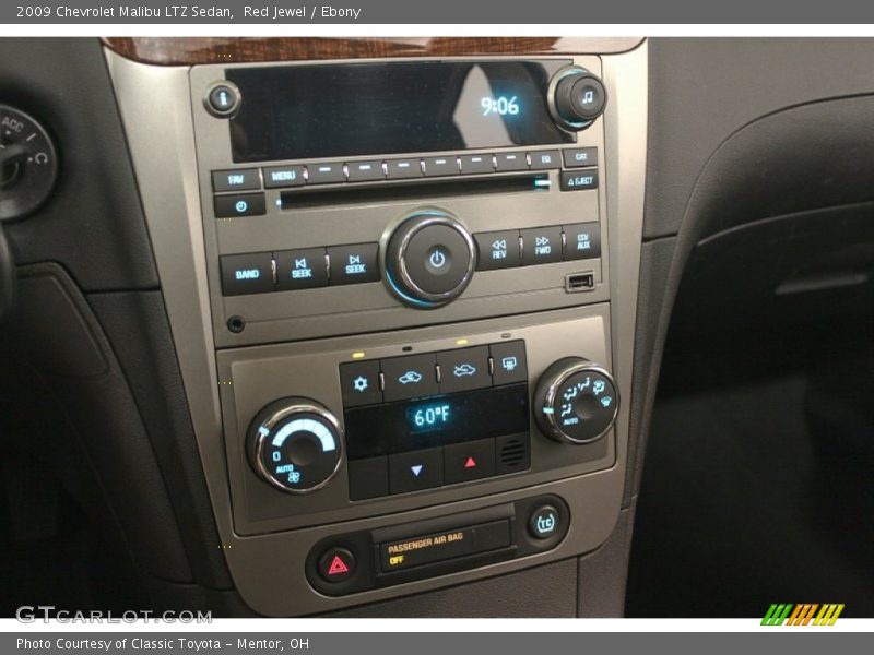 Red Jewel / Ebony 2009 Chevrolet Malibu LTZ Sedan