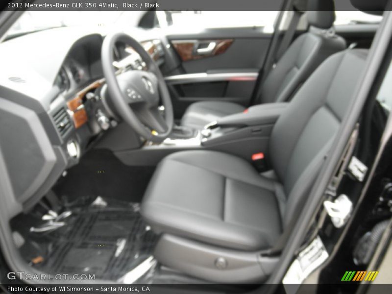 Black / Black 2012 Mercedes-Benz GLK 350 4Matic