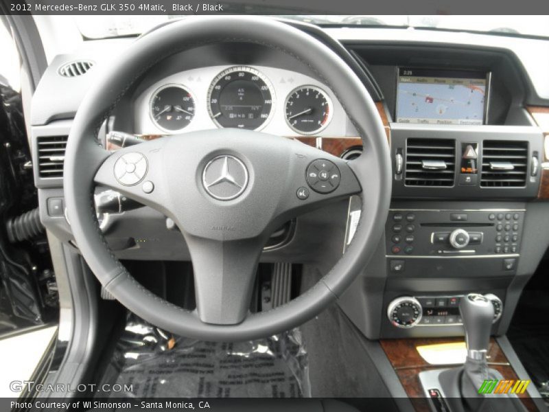 Black / Black 2012 Mercedes-Benz GLK 350 4Matic