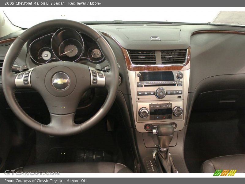 Red Jewel / Ebony 2009 Chevrolet Malibu LTZ Sedan