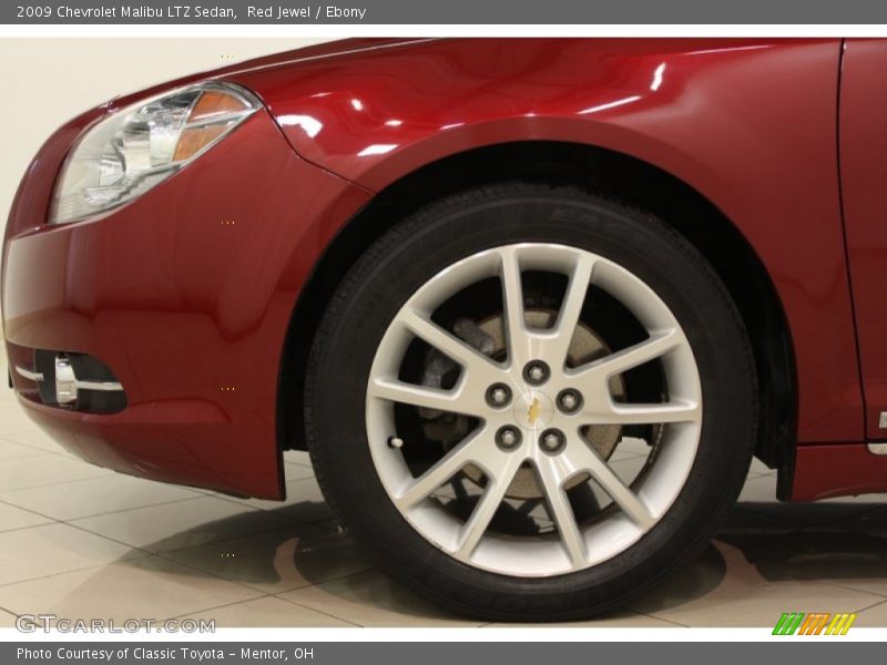 Red Jewel / Ebony 2009 Chevrolet Malibu LTZ Sedan