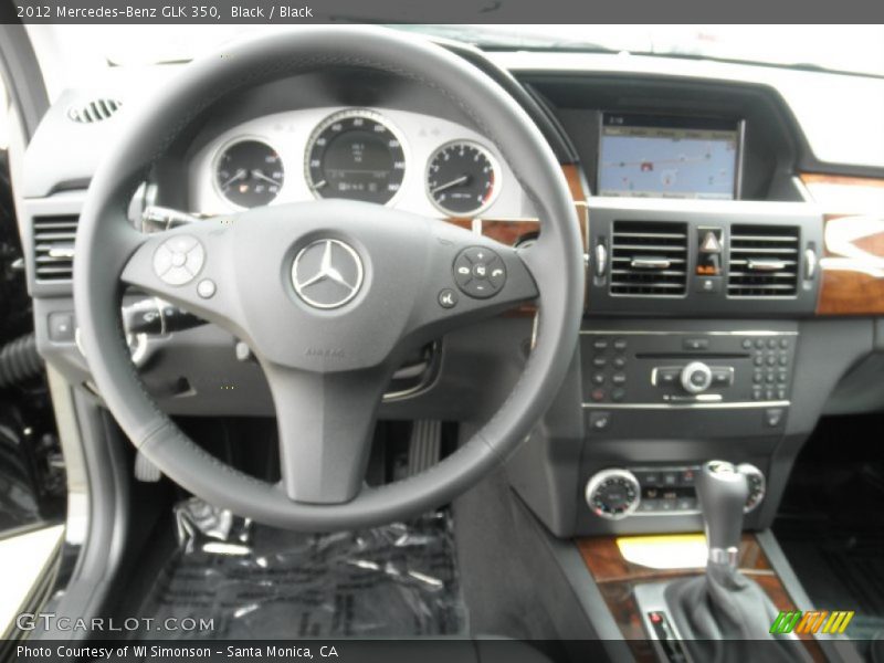 Black / Black 2012 Mercedes-Benz GLK 350