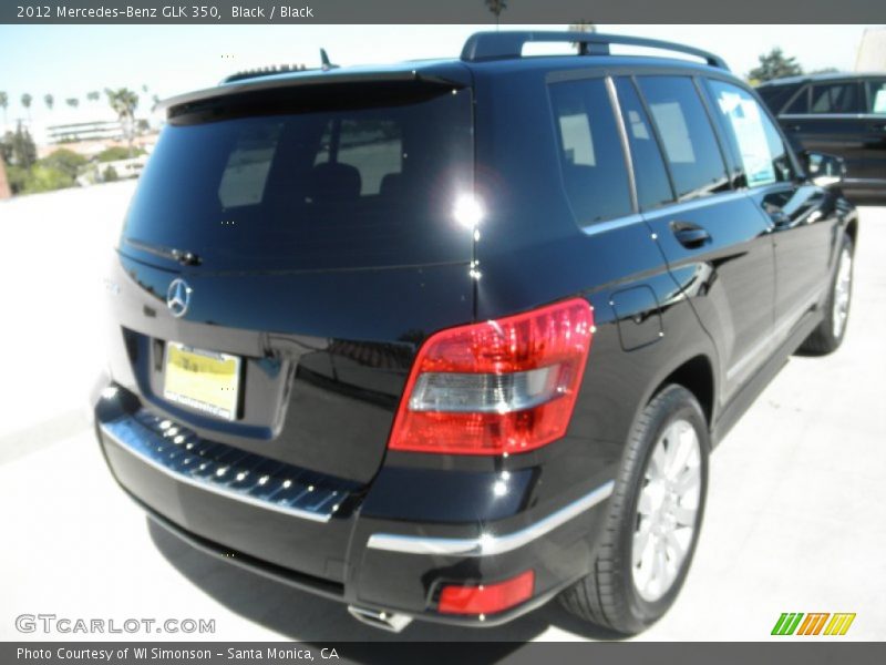 Black / Black 2012 Mercedes-Benz GLK 350