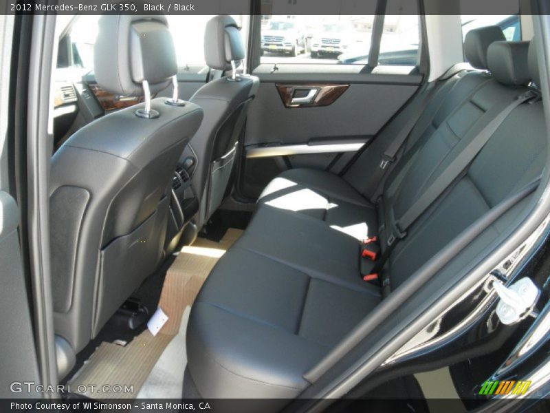 Black / Black 2012 Mercedes-Benz GLK 350