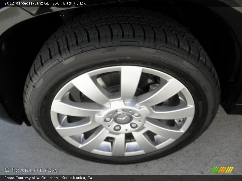 Black / Black 2012 Mercedes-Benz GLK 350