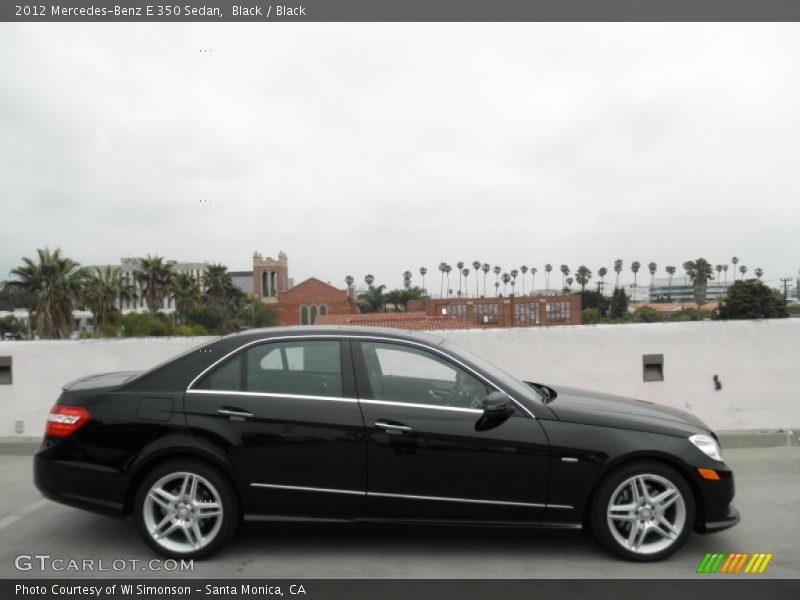 Black / Black 2012 Mercedes-Benz E 350 Sedan