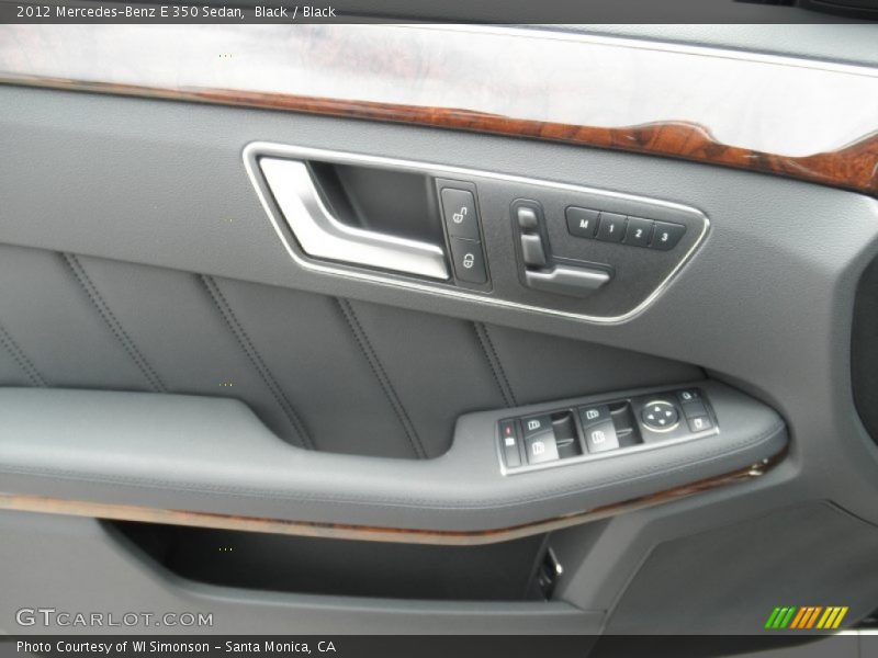 Black / Black 2012 Mercedes-Benz E 350 Sedan