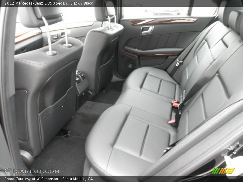 Black / Black 2012 Mercedes-Benz E 350 Sedan