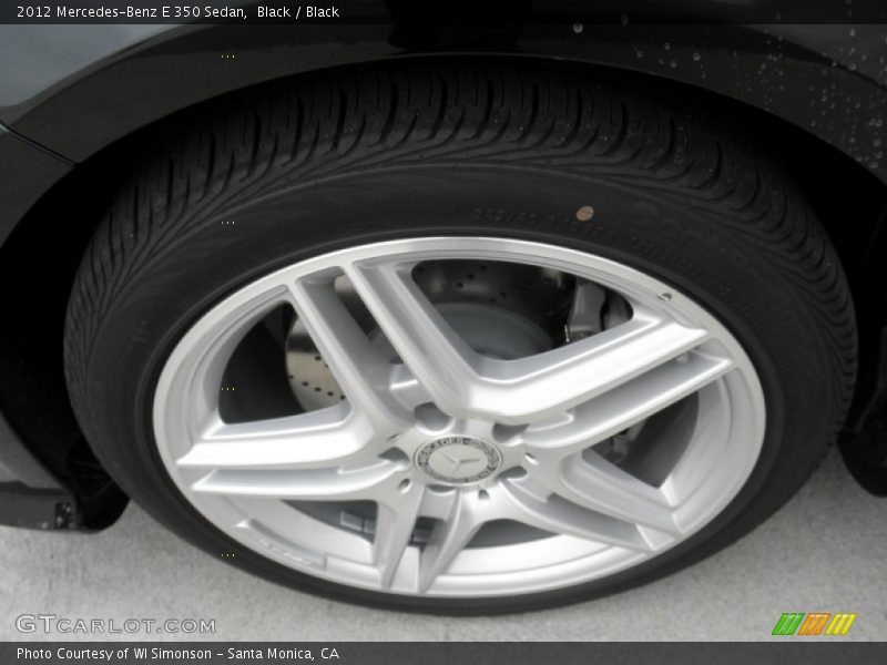 Black / Black 2012 Mercedes-Benz E 350 Sedan
