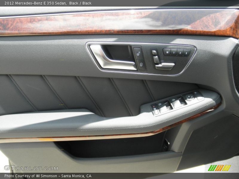 Black / Black 2012 Mercedes-Benz E 350 Sedan
