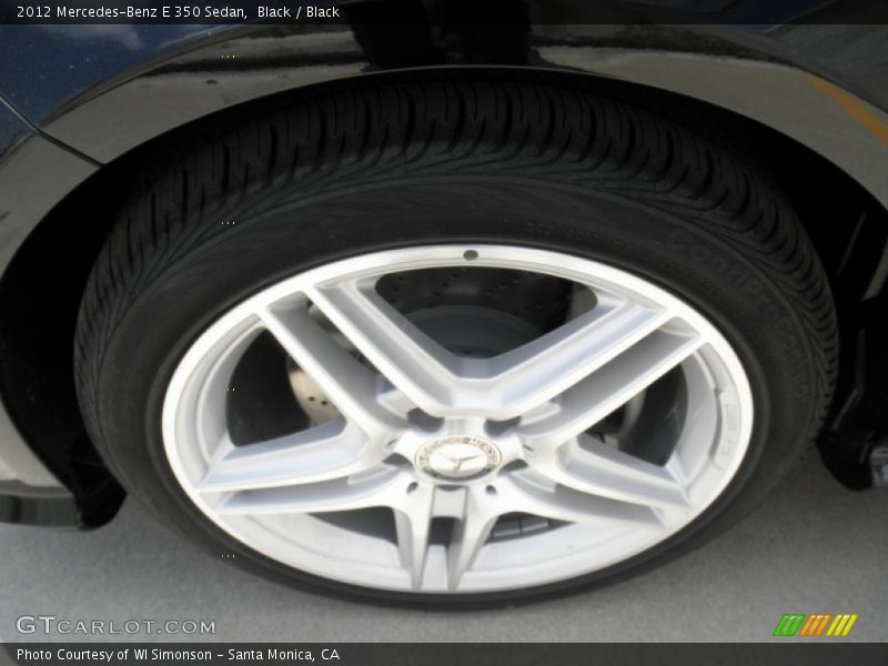 Black / Black 2012 Mercedes-Benz E 350 Sedan