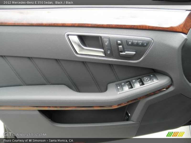Black / Black 2012 Mercedes-Benz E 350 Sedan