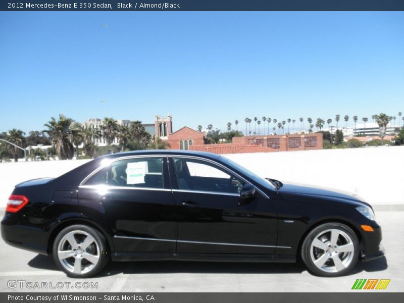 Black / Almond/Black 2012 Mercedes-Benz E 350 Sedan