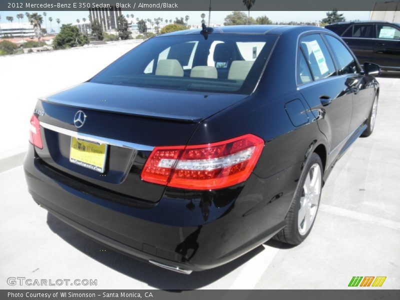 Black / Almond/Black 2012 Mercedes-Benz E 350 Sedan