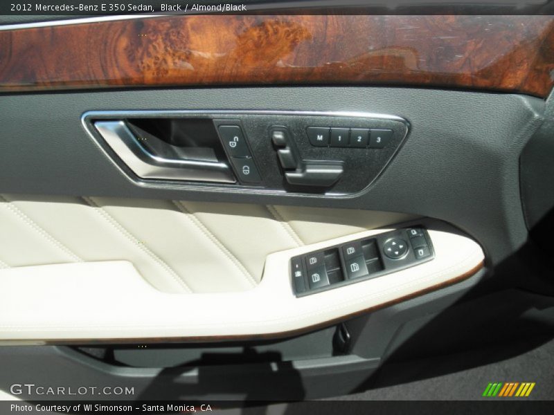 Black / Almond/Black 2012 Mercedes-Benz E 350 Sedan