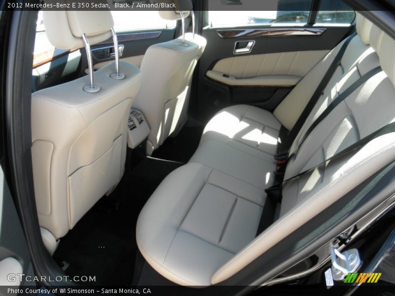 Black / Almond/Black 2012 Mercedes-Benz E 350 Sedan