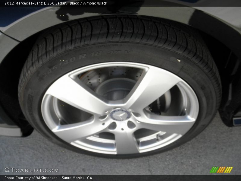 Black / Almond/Black 2012 Mercedes-Benz E 350 Sedan