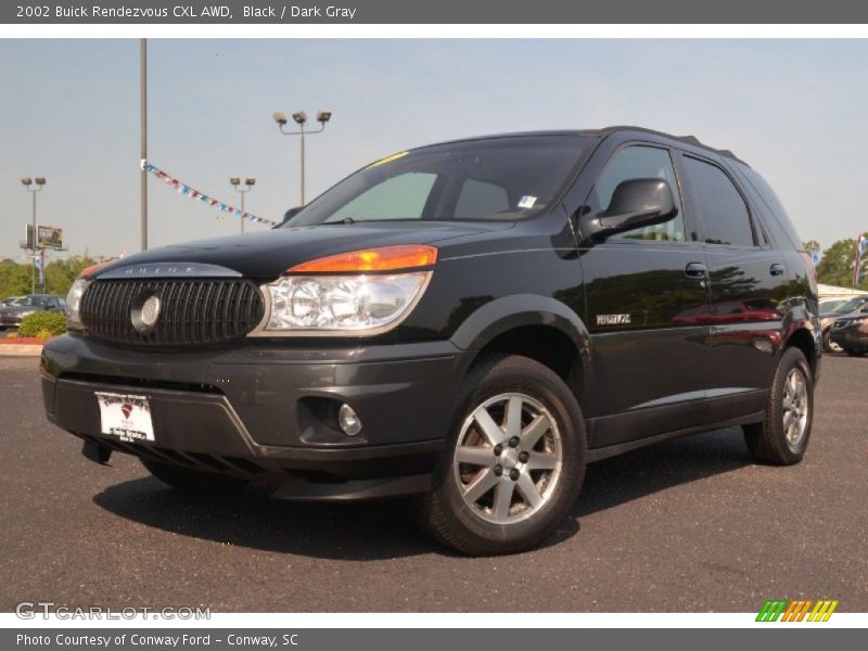 Black / Dark Gray 2002 Buick Rendezvous CXL AWD
