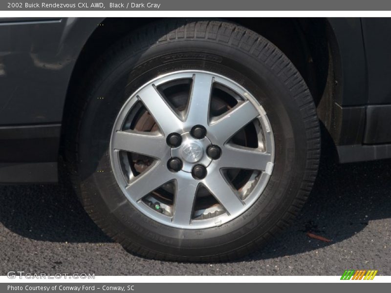 Black / Dark Gray 2002 Buick Rendezvous CXL AWD