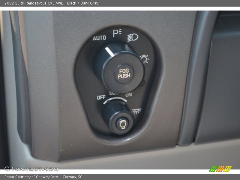 Black / Dark Gray 2002 Buick Rendezvous CXL AWD