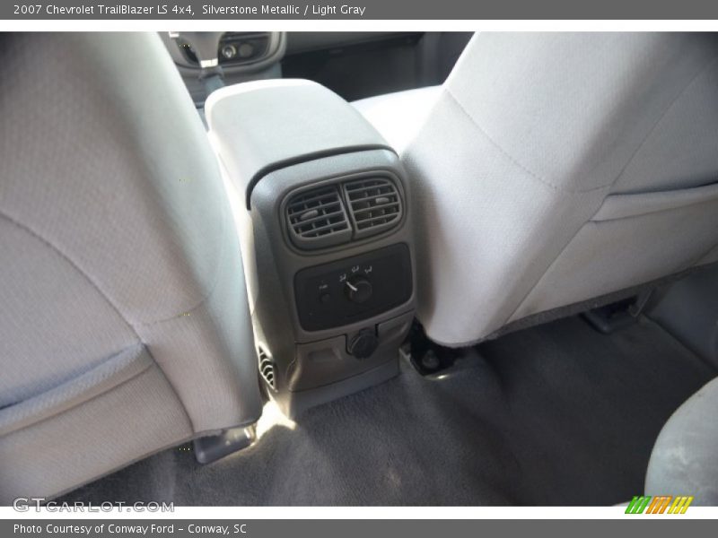 Silverstone Metallic / Light Gray 2007 Chevrolet TrailBlazer LS 4x4