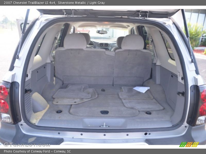 Silverstone Metallic / Light Gray 2007 Chevrolet TrailBlazer LS 4x4