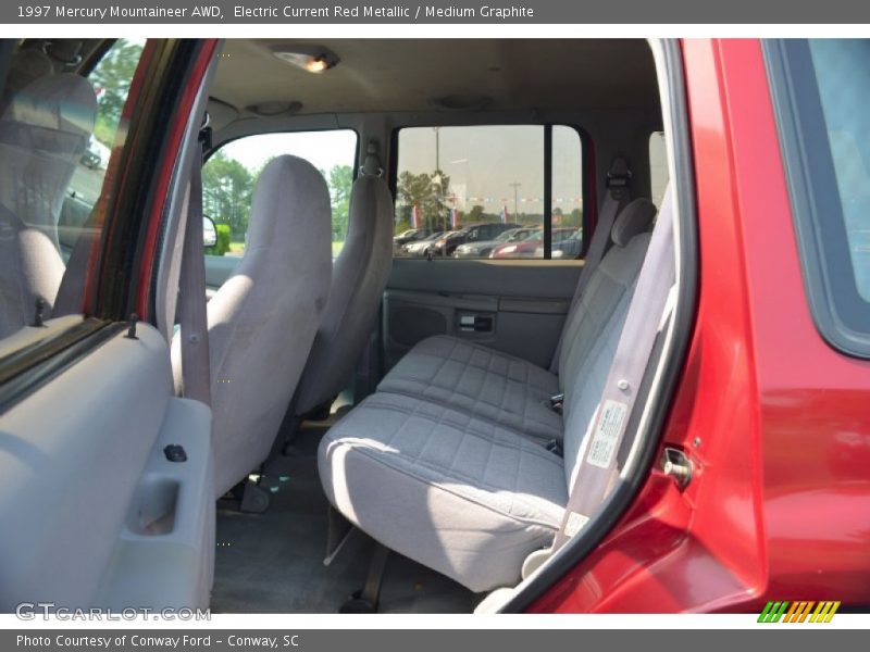 Electric Current Red Metallic / Medium Graphite 1997 Mercury Mountaineer AWD