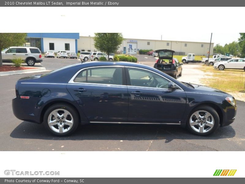Imperial Blue Metallic / Ebony 2010 Chevrolet Malibu LT Sedan