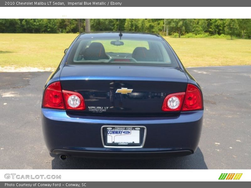 Imperial Blue Metallic / Ebony 2010 Chevrolet Malibu LT Sedan