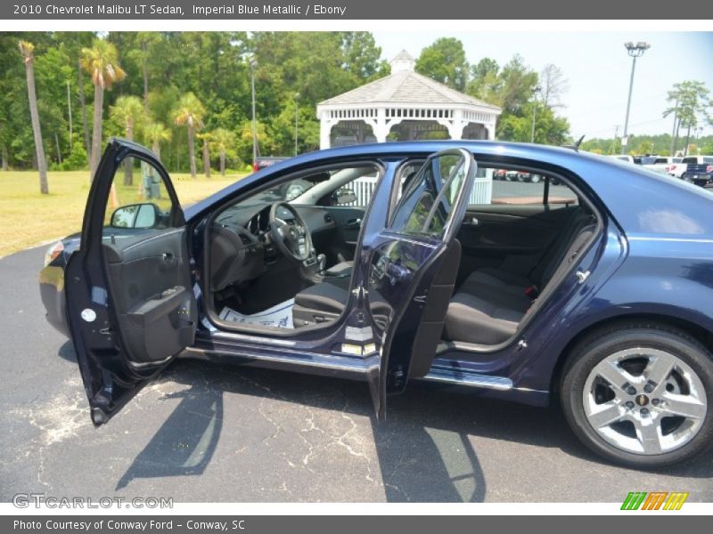Imperial Blue Metallic / Ebony 2010 Chevrolet Malibu LT Sedan