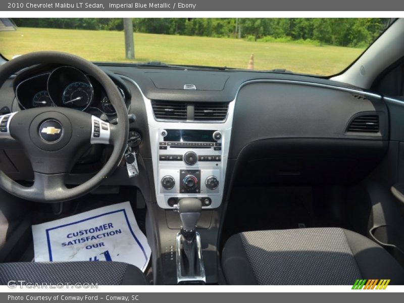 Imperial Blue Metallic / Ebony 2010 Chevrolet Malibu LT Sedan