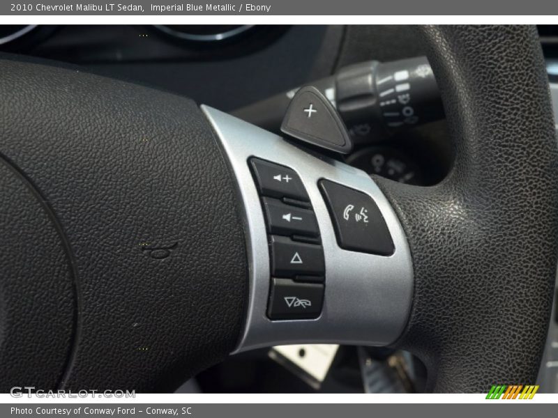 Imperial Blue Metallic / Ebony 2010 Chevrolet Malibu LT Sedan