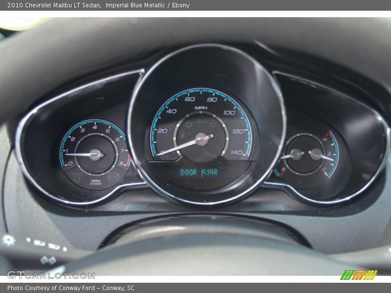 Imperial Blue Metallic / Ebony 2010 Chevrolet Malibu LT Sedan