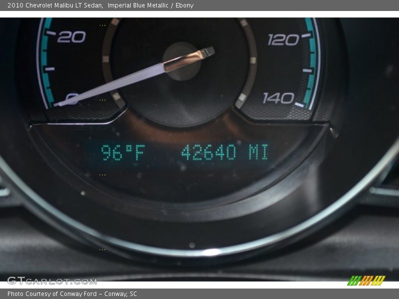 Imperial Blue Metallic / Ebony 2010 Chevrolet Malibu LT Sedan