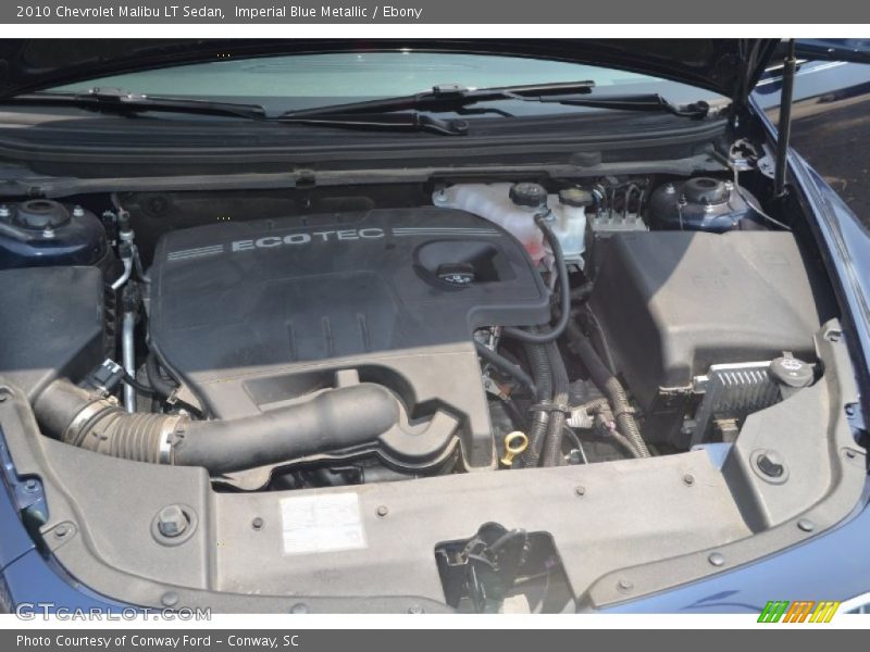 Imperial Blue Metallic / Ebony 2010 Chevrolet Malibu LT Sedan