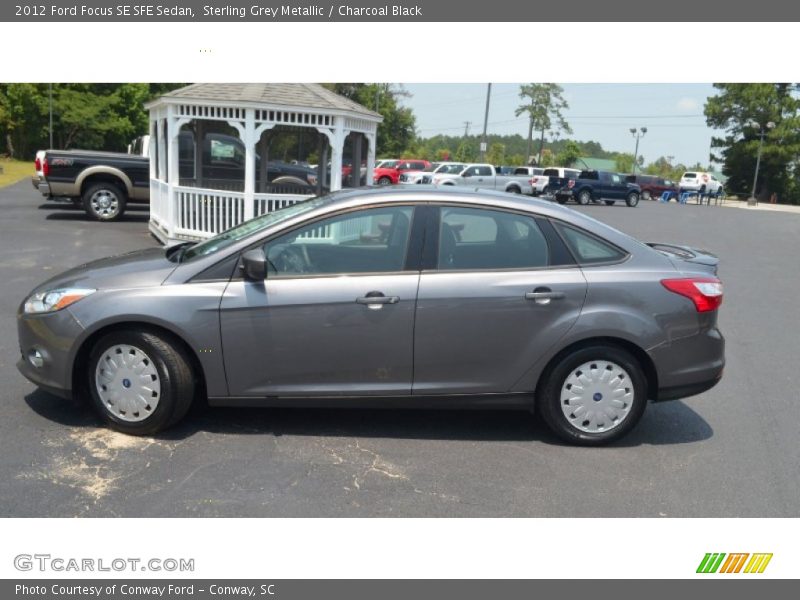 2012 Focus SE SFE Sedan Sterling Grey Metallic