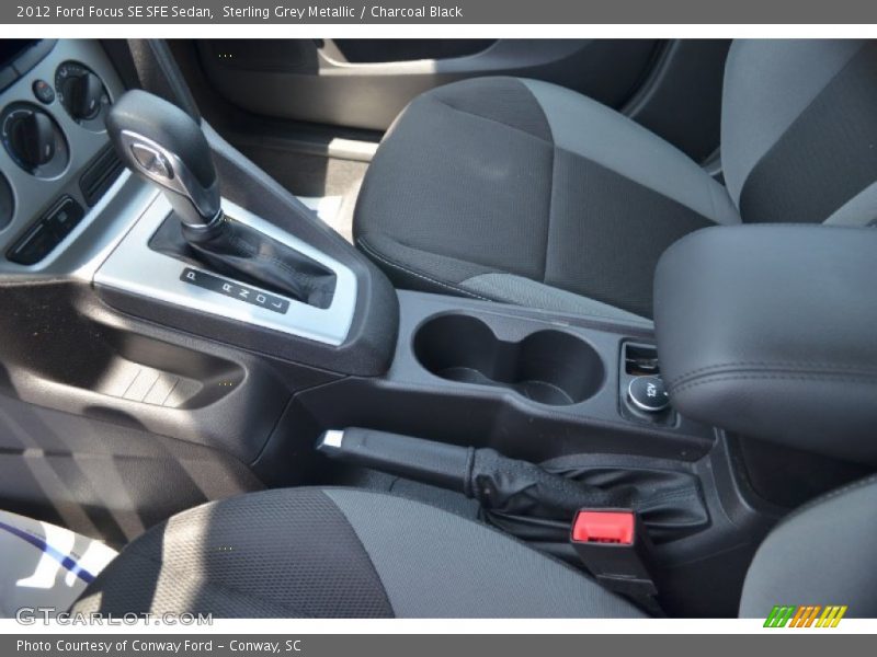 Sterling Grey Metallic / Charcoal Black 2012 Ford Focus SE SFE Sedan