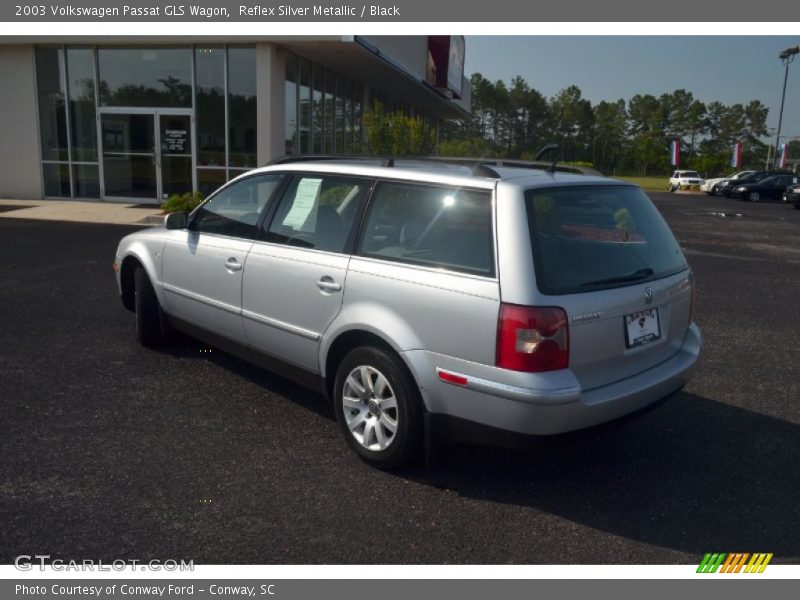 Reflex Silver Metallic / Black 2003 Volkswagen Passat GLS Wagon
