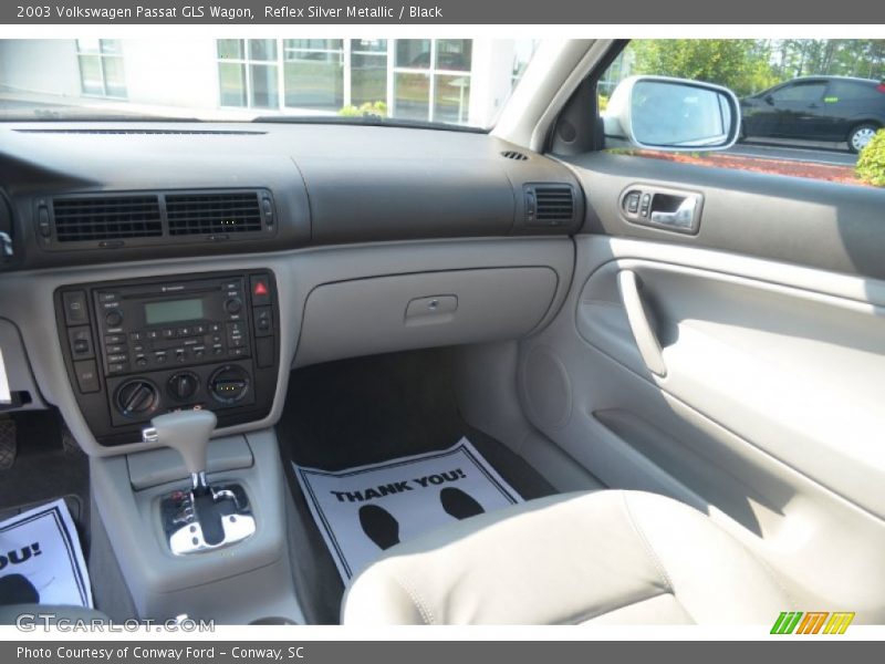 Reflex Silver Metallic / Black 2003 Volkswagen Passat GLS Wagon