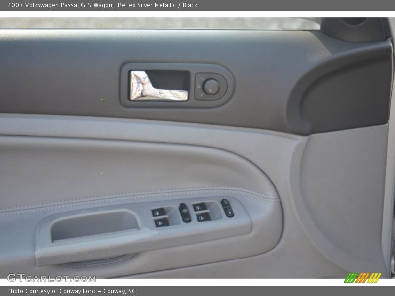 Reflex Silver Metallic / Black 2003 Volkswagen Passat GLS Wagon