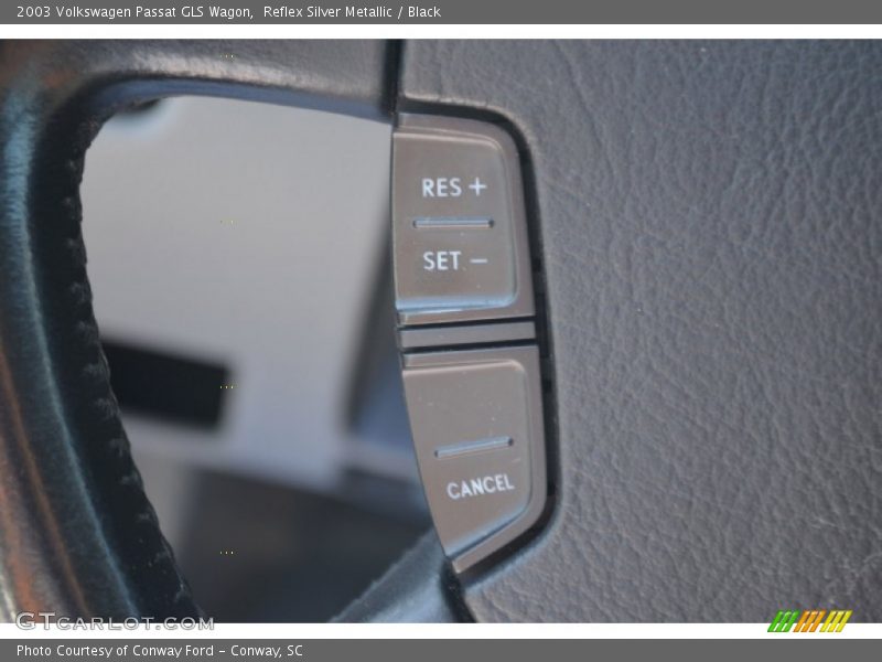 Reflex Silver Metallic / Black 2003 Volkswagen Passat GLS Wagon