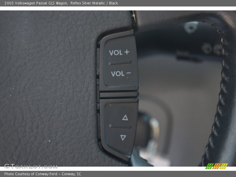 Reflex Silver Metallic / Black 2003 Volkswagen Passat GLS Wagon
