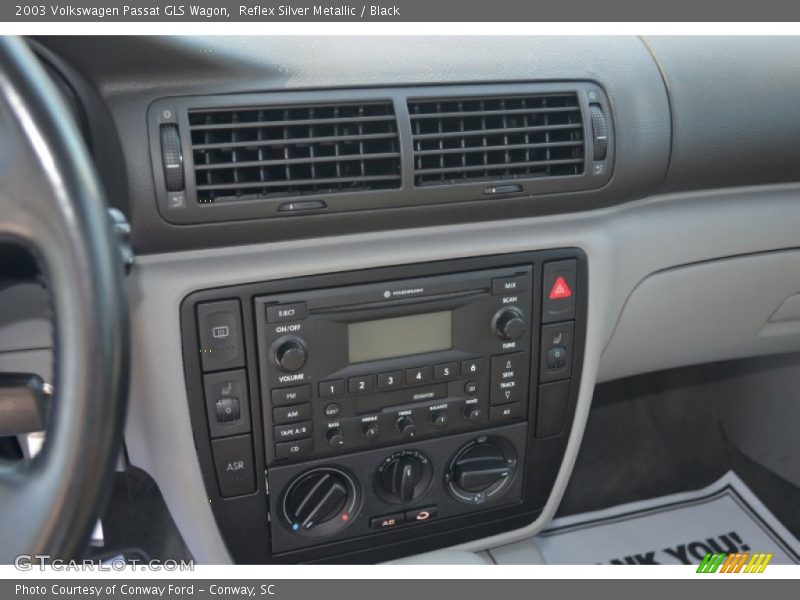 Reflex Silver Metallic / Black 2003 Volkswagen Passat GLS Wagon